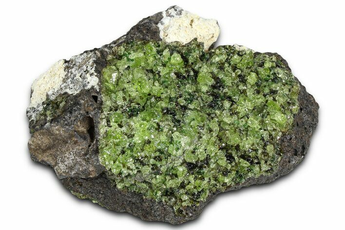 Peridot Crystals in Basalt - Arizona #368551